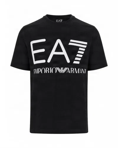 Ea7 T-shirt Logo Series Black