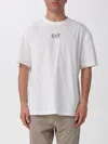 Ea7 Crew Neck T-shirt In White