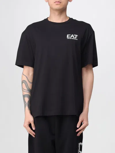 Ea7 T-shirt Men  In Black