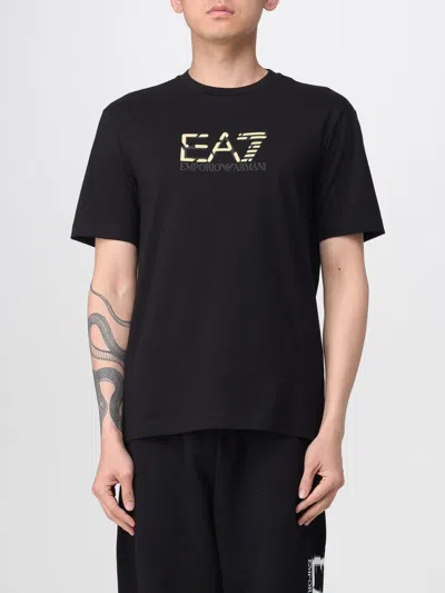 Ea7 T-shirt Men  In Black