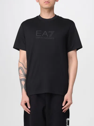 Ea7 T-shirt Men  In Black