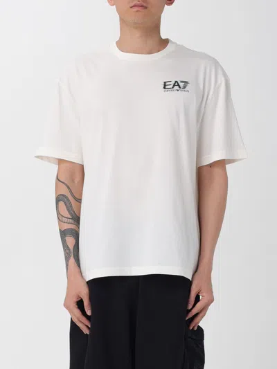 Ea7 T-shirt Men  In White