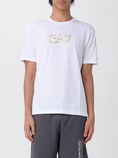 Ea7 T-shirt Men  In White