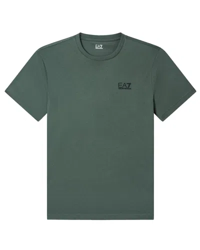 Ea7 T-shirt Pima Core Identity Cilantro In Green