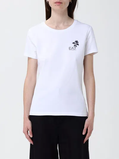 Ea7 T-shirt  Woman Color White