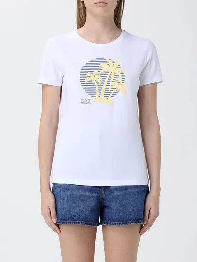 Ea7 T-shirt  Woman Color White 1