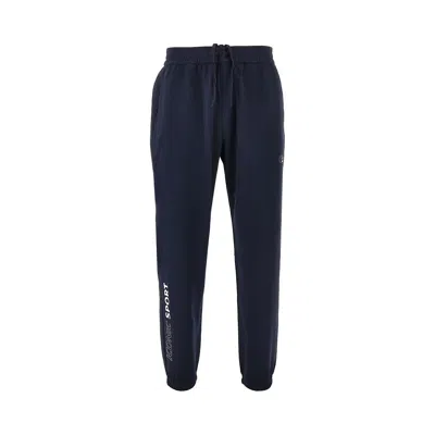 Ea7 Tural Ventus7 Technical Fabric Joggers In Black