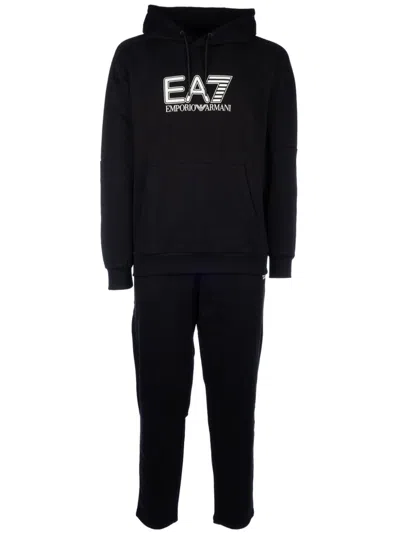 Ea7 Tute In Black