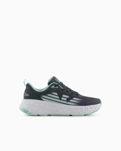 Ea7 Ultimate C2 Kombat Sneakers In Blue