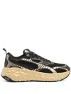 Ea7 Ultimate C2 Kombat Tech Sneakers In Gold