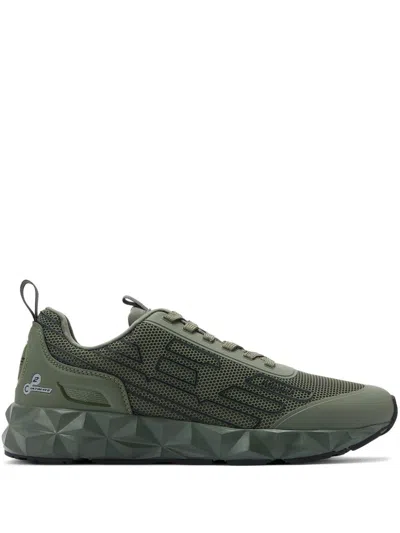 Ea7 Ultimate Kombat Sneakers In Green