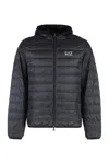 Ea7 Emporio Armani Ultra-light Down Jacket In Black