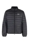 Ea7 Ultra-light Down Jacket In Black