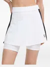 Ea7 Ventus 7 Mini Skirt In White