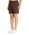 Ea7 Ventus 7 Track Shorts In Brown