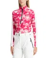 Ea7 Ventus 7 Zip-up Sweatshirt In Pink