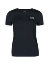 Ea7 Vigor7 Logo-print T-shirt In Black