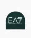 Ea7 Visibility Beanie With  Oversized Logo