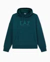 Ea7 Visibility Cotton-blend Hooded Sweatshirt