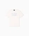 Ea7 Kids' Visibility Cotton Jersey T-shirt In Pink