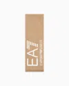 Ea7 Visibility Scarf With  Oversized Logo In Brown
