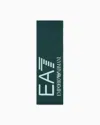 Ea7 Visibility Scarf With  Oversized Logo In Green