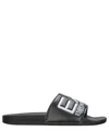 Ea7 Logo Embossed Slides