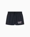 Ea7 Visibility Swim Trunks In Black