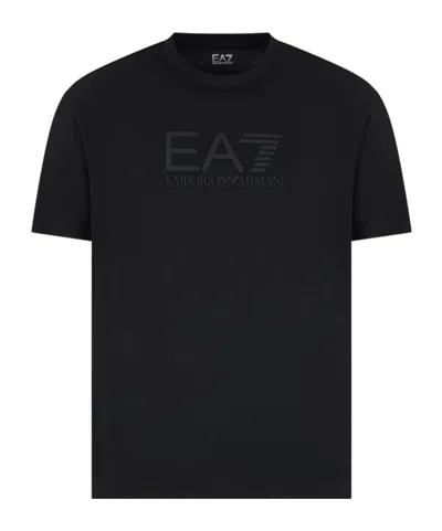 Ea7 Visibility T-shirt In Black