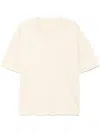 Ea7 Visibility T-shirt In Neutrals