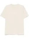 Ea7 Visibility T-shirt In Neutrals
