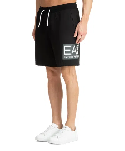 Ea7 Visibility Track Shorts In Black