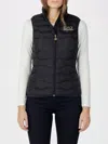 Ea7 Logo Down Vest In Black