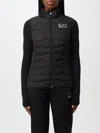 Ea7 Emporio Armani Insulated Vest With Logo In Schwarz