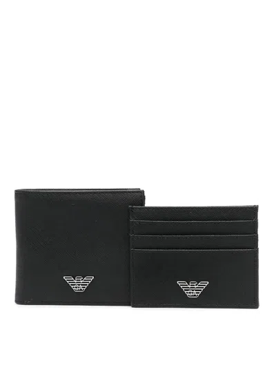 EA7 WALLET AND CREDIT CARD CASE GIFT BOX