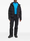 Ea7 Wave-pattern Ski Jacket In Black
