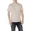 Ea7 White Cotton T-shirt In Neutral