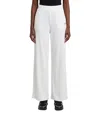 Ea7 White Regular Elasticated Pants In White