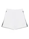 Ea7 Emporio Armani Stripe-trim Track Shorts