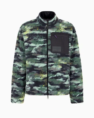Ea7 Windbreakers In Green