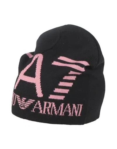Ea7 Woman Hat Black Size 6 ⅞ Acrylic