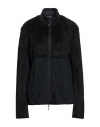 Ea7 Woman Jacket Black Size Xxl Polyester, Elastane In Multi