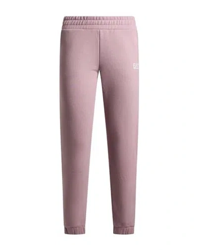 Ea7 Woman Pants Antique Rose Size Xs Polyester, Cotton In Pink