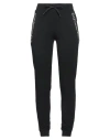 Ea7 Woman Pants Black Size L Cotton, Elastane