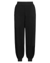 Ea7 Woman Pants Black Size L Cotton, Polyester