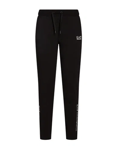 EA7 EA7 WOMAN PANTS BLACK SIZE XS COTTON