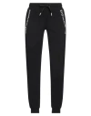 Ea7 Woman Pants Black Size L Cotton, Elastane In Black