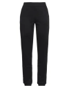 Ea7 Woman Pants Black Size Xxl Cotton, Elastane In Black