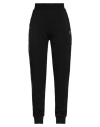 Ea7 Woman Pants Black Size Xl Cotton, Elastane In Black