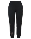 Ea7 Woman Pants Black Size Xxl Polyester, Modal, Elastane In Black